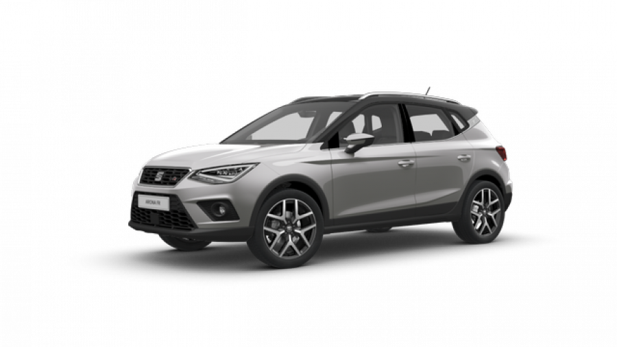 Seat Arona, FR 1.0 TSI 115k, barva stříbrná