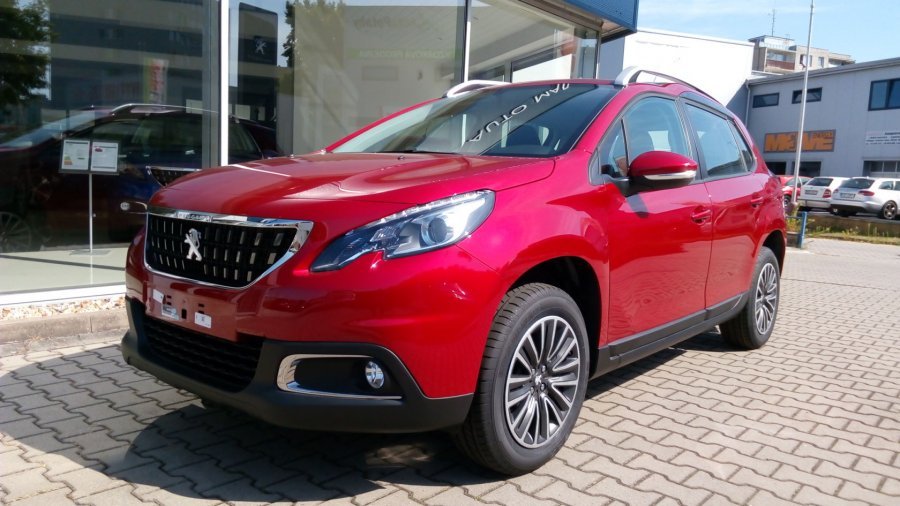 Peugeot 2008, ACTIVE 1.2 PureTech 130 S&S MAN 6 NAVI, barva červená