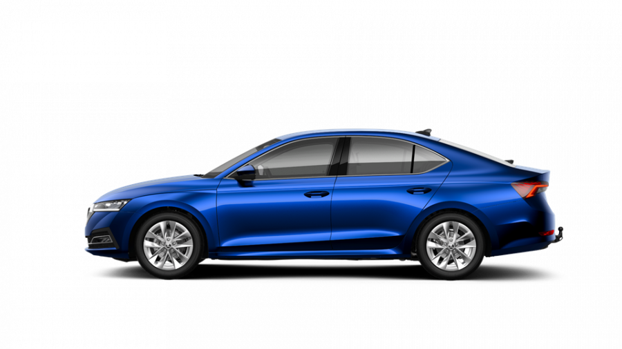 Škoda Octavia, 1,5 TSI 110 kW 6-stup. mech., barva modrá