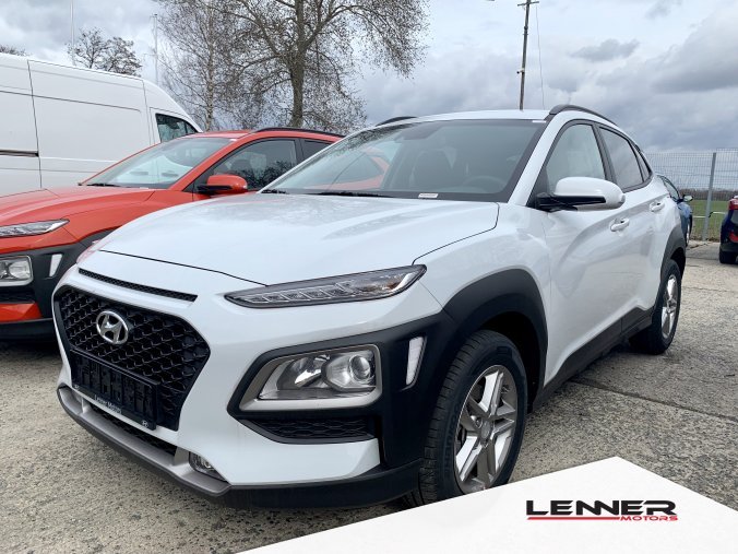 Hyundai Kona, 1,0 T-GDI 88 kW (95 NAT) 6 st. man, barva bílá