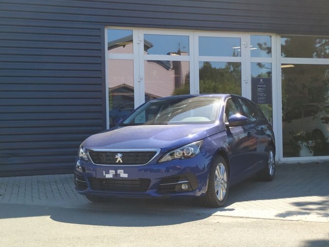 Peugeot 308, SW ACTIVE 1.2 PureTech 110 S&S MAN6 Euro 6.2, barva modrá