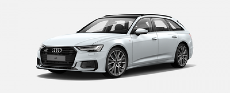 Audi A6 Avant, Avant Sport 50 TDI quattro, barva bílá