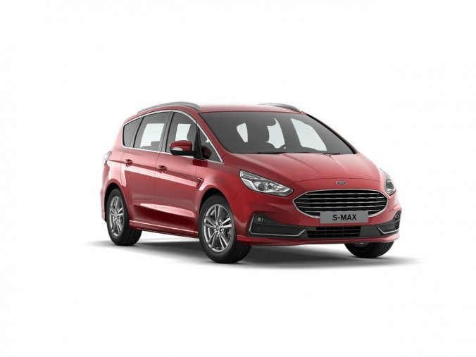 Ford S-MAX, hatchback, TITANIUM 5D 2,0 EcoBlue 110 kW / 150 k, barva červená