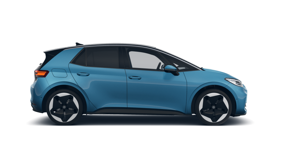 Volkswagen ID.3, ID.3 Pro S (4-místné)150 kW,77 kWh(2023), barva modrá