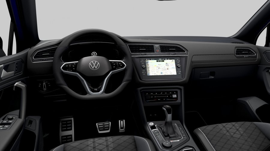 Volkswagen Tiguan, Tiguan R-Line 2,0 TDI 110 kW 4M 7DSG, barva modrá