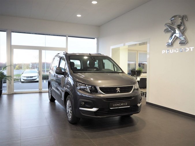 Peugeot Rifter, ACTIVE 1.2 PureTech 110k MAN6, barva šedá