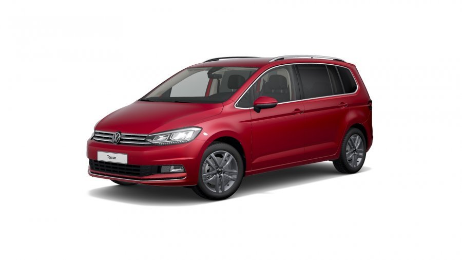 Volkswagen Touran, Touran HL 2,0 TDI 7DSG EVO, barva červená