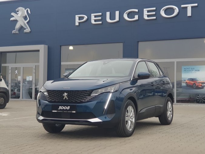 Peugeot 3008, ACTIVE PACK 1.2 PT 130 EAT8, barva modrá