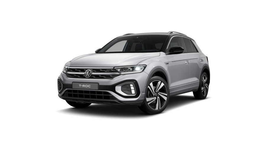 Volkswagen T-Roc, T-Roc R-Line People 1,5 TSI 110 kW 7DSG, barva stříbrná