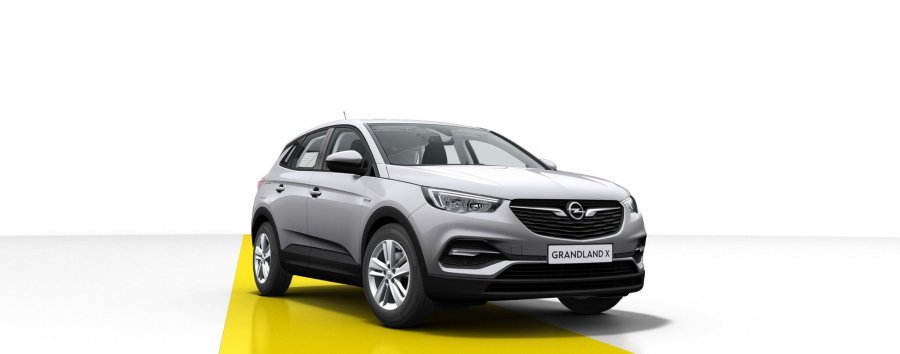 Opel Grandland X, SMILE 1.2 TURBO, barva šedá