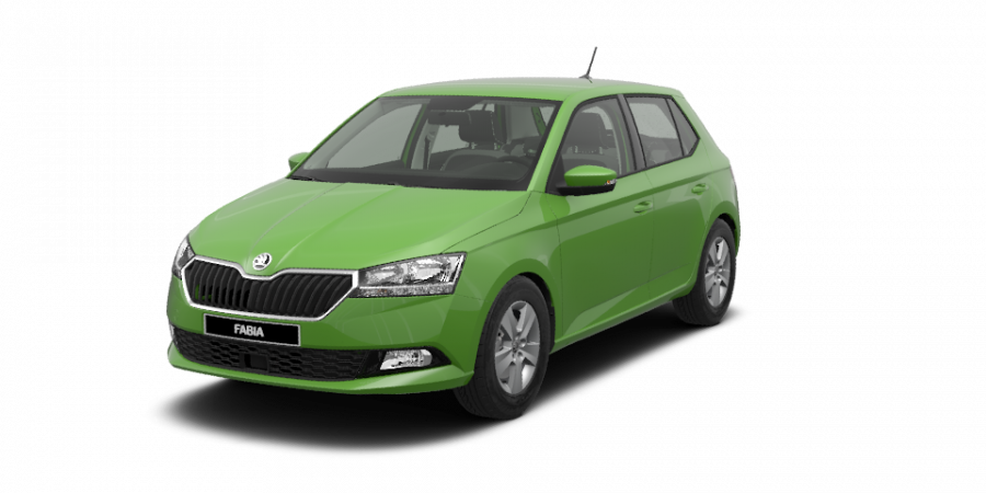 Škoda Fabia, 1,0 TSI 81 kW 6-stup. mech., barva zelená