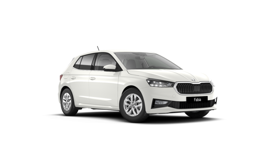 Škoda Fabia, 1,0 TSI 85 kW 7-stup. automat., barva bílá