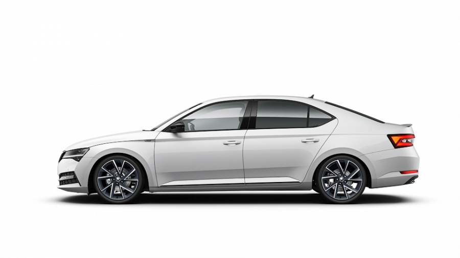 Škoda Superb, 2,0 TDI 147 kW 7-stup. automat. 4x4, barva bílá