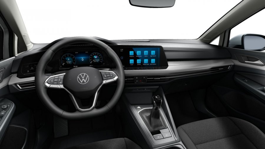 Volkswagen Golf Variant, Golf Variant Life 1,0 TSI 6G, barva bílá