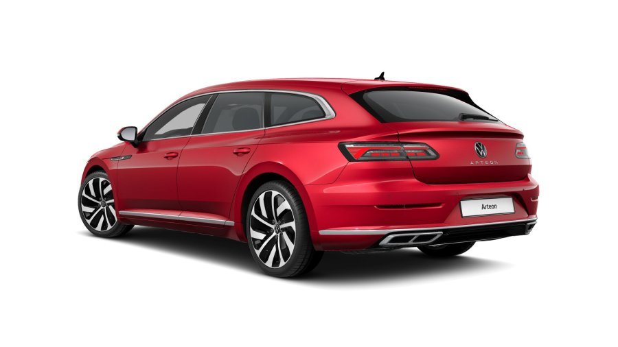 Volkswagen Arteon Shooting Brake, Arteon SB R-Line 2,0 TSI 140 kW 7DSG, barva červená