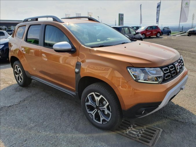 Dacia Duster, 1,3 TCe  96 KW 4x2 Prestige AKCE!, barva oranžová