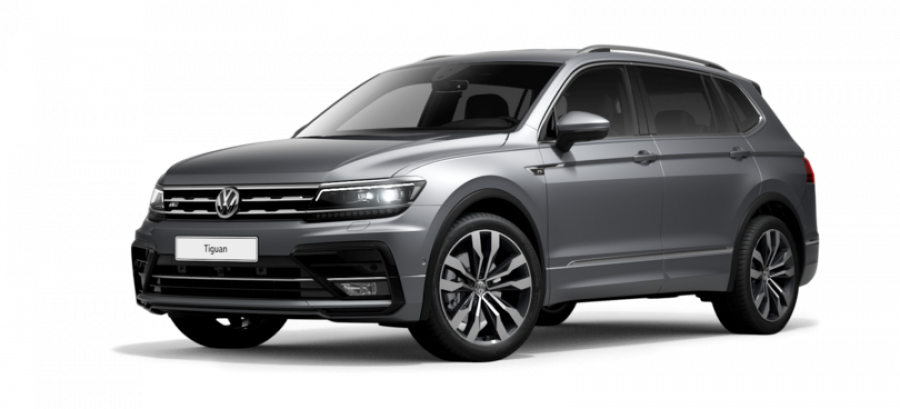 Volkswagen Tiguan Allspace, HL R-Line 2,0 BiTDI 4M 7DSG, barva stříbrná