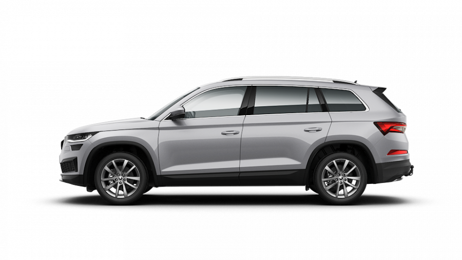 Škoda Kodiaq, 2,0 TDI 147 kW 7-stup. automat. 4x4, barva stříbrná