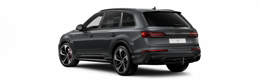 Audi Q7, Q7 S line 50 TDI quattro, barva šedá