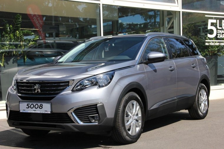 Peugeot 5008, ACTIVE 1.2PureTech 130k EAT8, barva šedá