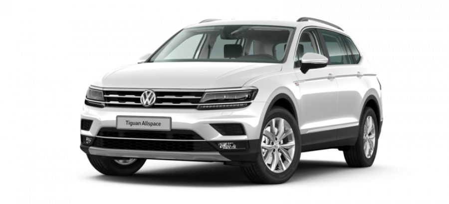 Volkswagen Tiguan Allspace, HL Rli 2,0 TDI DPF 4M 7DSG SCR, barva bílá