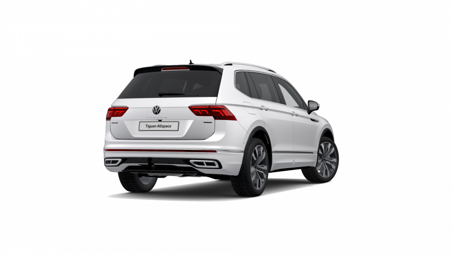 Volkswagen Tiguan Allspace, Allspace R-Line 2,0 TDI 147 kW 4M 7DSG, barva bílá