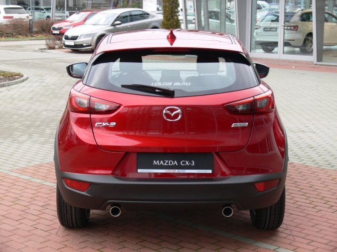 Mazda CX-3, 2.0 Skyactiv G121, barva červená