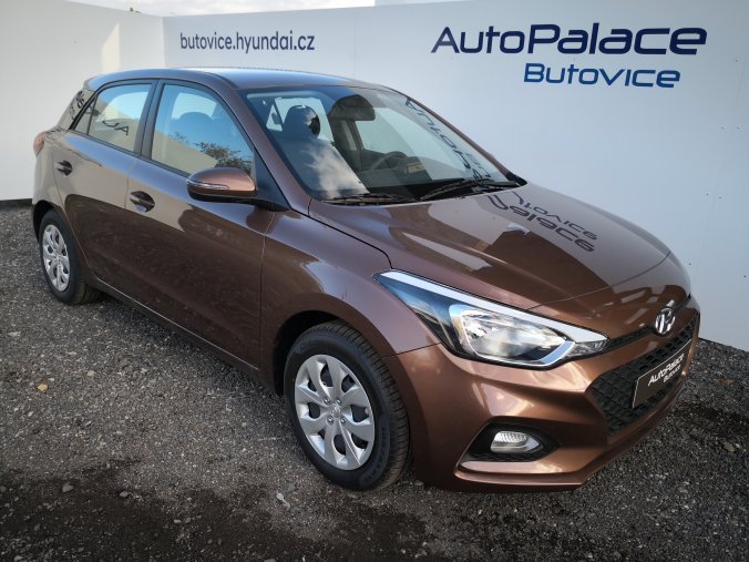 Hyundai i20, 1,25i 55 kW (95 NAT) 5 st. man, barva hnědá