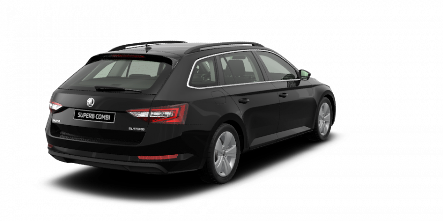 Škoda Superb, 2,0 TDI 110 kW 7-stup. automat., barva černá