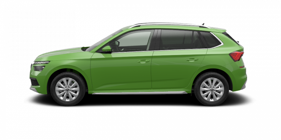 Škoda Kamiq, 1,0 TSI 85 kW 6-stup. mech., barva zelená