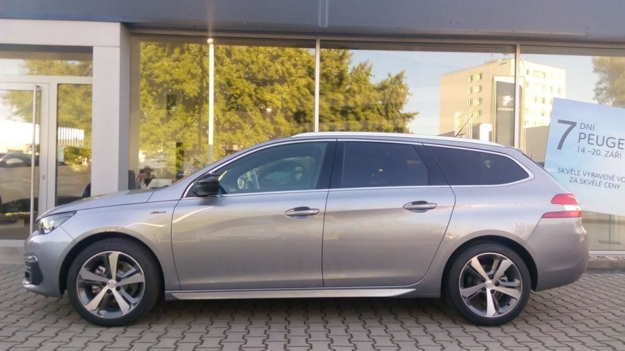 Peugeot 308, SW GT-LINE 1,2 130k EAT8 Sklad, barva modrá