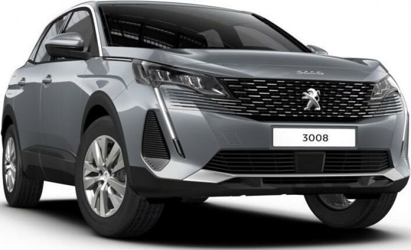 Peugeot 3008, ALLURE PACK 1,5 HDi EAT8, barva šedá