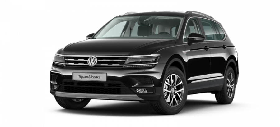 Volkswagen Tiguan Allspace, CL Rlin 2,0 TDI DPF 4M 7DSG SCR, barva černá