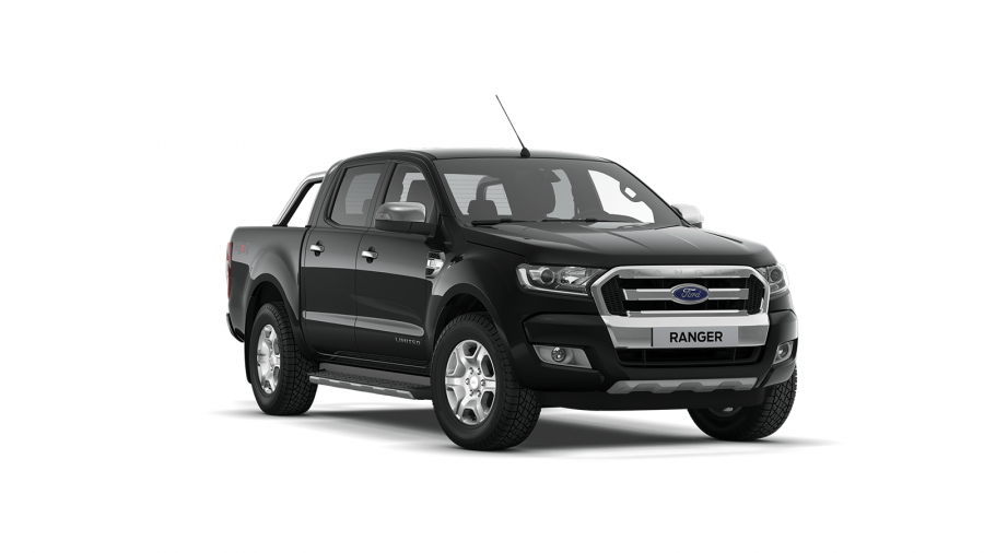 Ford Ranger, Double Cab Limited, Dvojkabina, 3.2 TDCi 147 kW/200 k, 6st. manuální, 4WD, barva černá