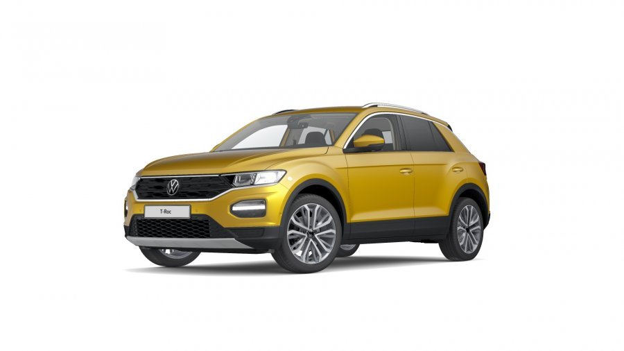 Volkswagen T-Roc, T-Roc Maraton Edition 1,5 TSI ACT 7DSG, barva žlutá