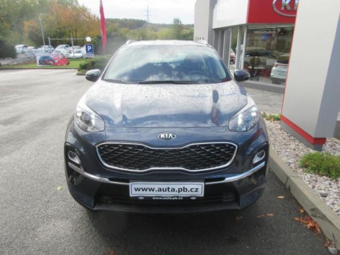 Kia Sportage, 1,6 GDi 4x2 TOP, barva modrá