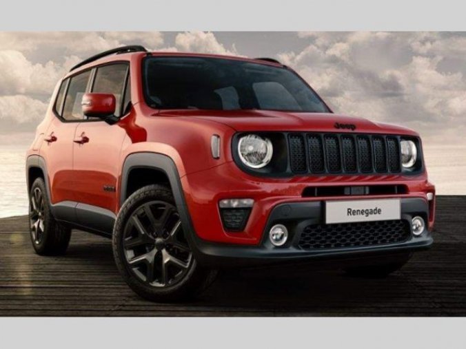 Jeep Renegade, Night Eagle 1.3 Turbo GSE 150k, barva červená