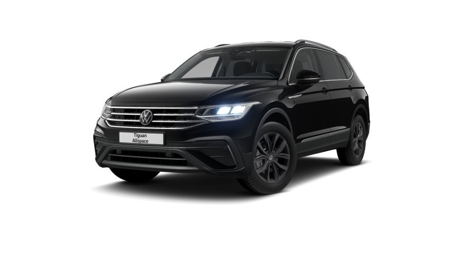 Volkswagen Tiguan Allspace, Allspace Life 2,0 TDI 110 kW 4M 7DSG, barva černá