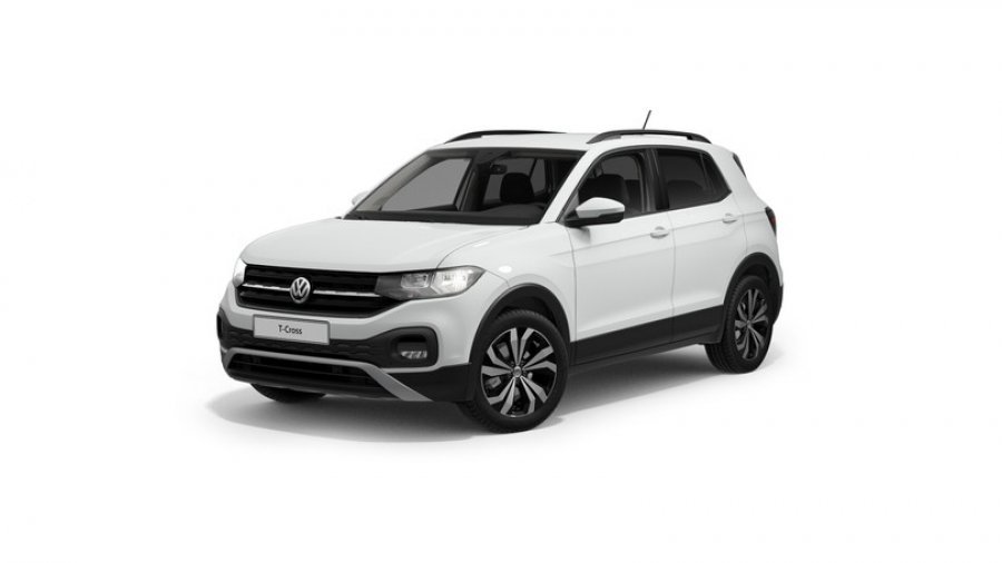 Volkswagen T-Cross, Life 1,0 TSI 70 kW 5G, barva bílá