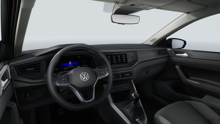 Volkswagen Polo, Polo Life 1,0 TSI 5G, barva černá