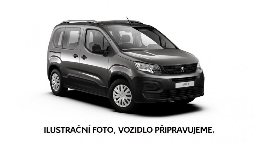 Peugeot Rifter, ACTIVE, 1.2 PureTech 110k, MAN, barva šedá