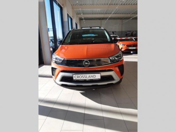 Opel Crossland X, Elegance 1.2Turbo(81kW) MT6, barva oranžová