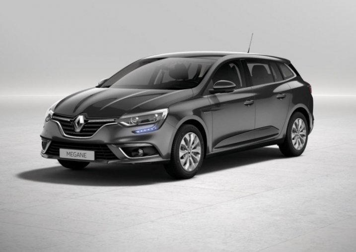 Renault Megane Grandtour, Intens TCe 140 GPF, barva šedá