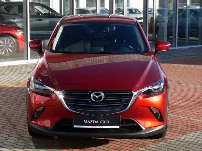 Mazda CX-3, 2.0 Skyactiv G121, barva červená