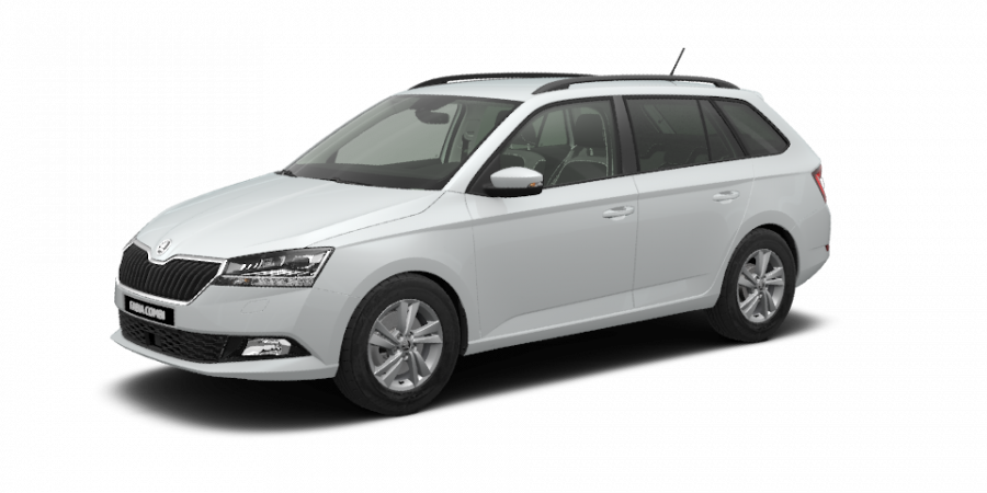 Škoda Fabia, 1,0 TSI 70 kW 5-stup. mech., barva bílá