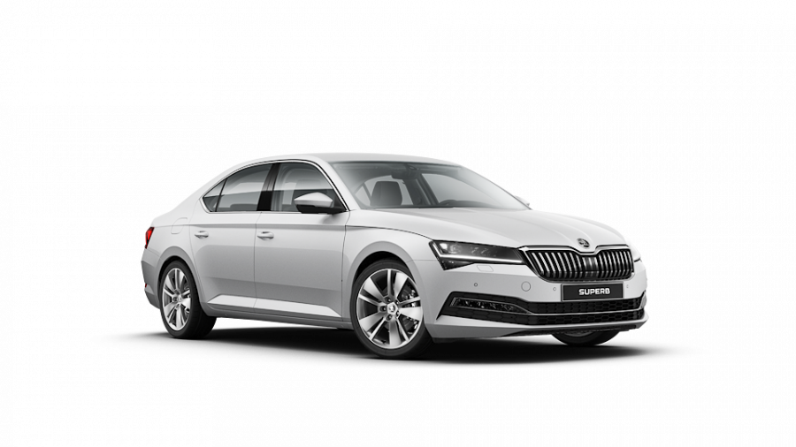 Škoda Superb, 2,0 TDI 110 kW 7-stup. automat., barva bílá