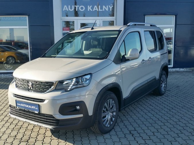 Peugeot Rifter, LONG Allure 1,5 BlueHDi 130k, barva béžová