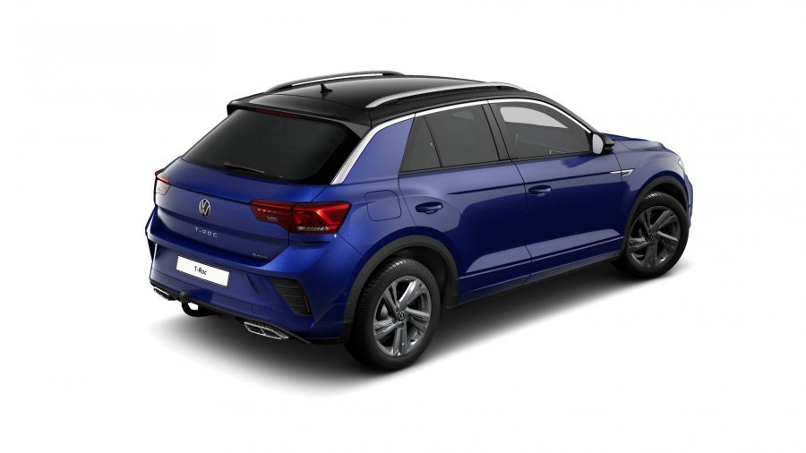 Volkswagen T-Roc, T-Roc R-Line 2,0 TSI 140 kW 7DSG 4MOT, barva modrá