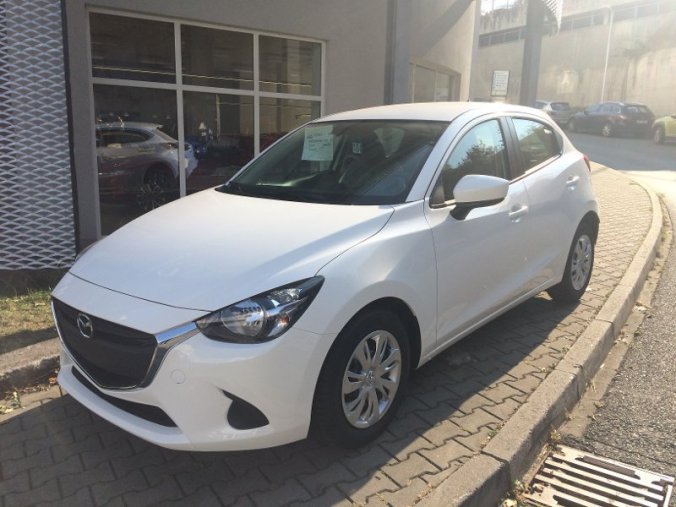 Mazda 2, 1.5i G 75K, barva bílá