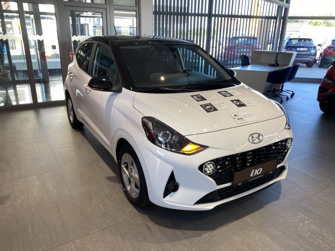 Hyundai i10, 1,0i 49 kW (95 NAT) 5 st. man, barva bílá